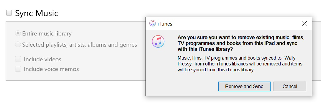 iTunes on a new PC iTunes on a new PC